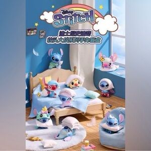 Authentic Miniso Stitch – Pillow Fight Blind Box - Confirmed “Running Blood”